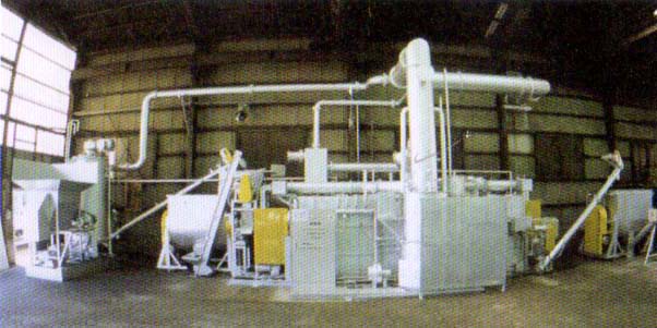 小型炭化装置プラント製造工場